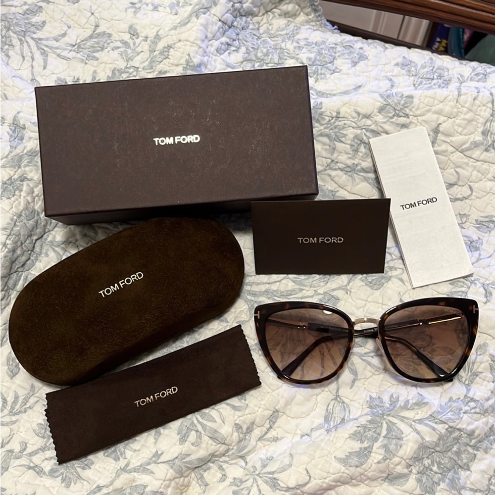Tom Ford Simona 56mm Cat Eye Sunglasses
